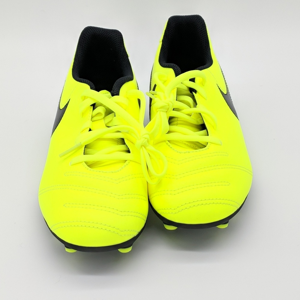 NEW Nike Junior Tiempo Rio III FG Volt Soccer - Picture 3 of 4